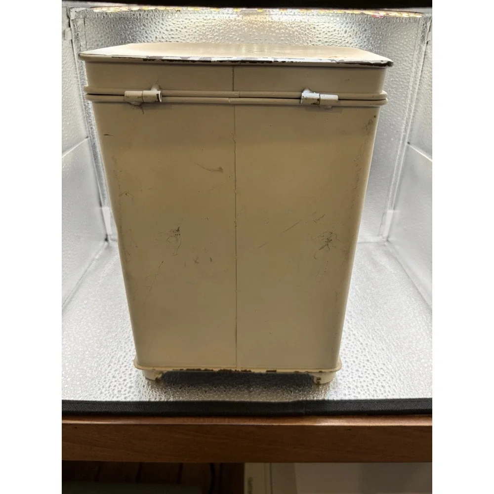 Metal Washing Machine Laundry Room Container Detergent Storage